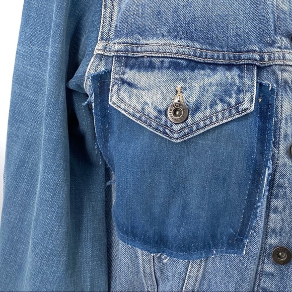 NWT Levi's Made & Crafted Patchwork Denim Jacket - Picture 6 of 16